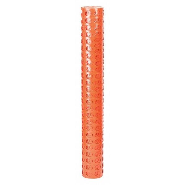 Zoro Select Fence, 1-1/4" x 2" Mesh, 4 ft. H, Orange - SF 5048100 X