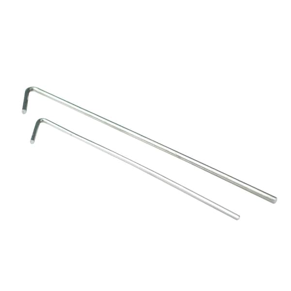 Midwest Air Technologies YardGard .787  H X .557 ft. L Aluminium Fence Ties - 328554C