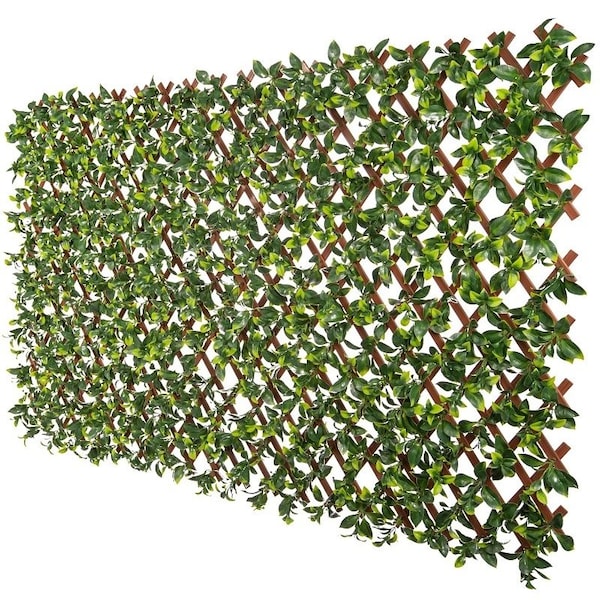 Naturae Decor TRELLIS GARDN GRN LEAF 36X72IN - TRP3672BR-4000