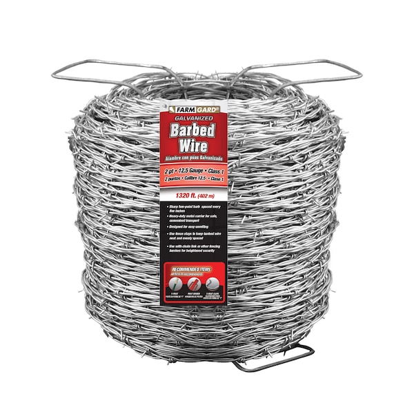 Farmgard BrbdWire, Cls I, 1320 ft., 2 pt., 12-1/2 ga. - 317821A