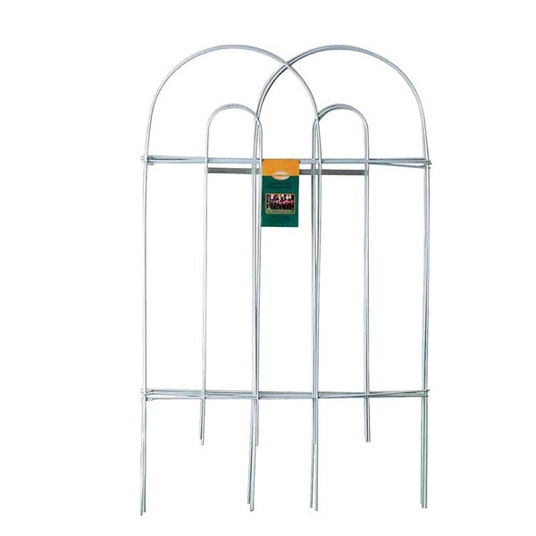 Panacea 8 ft. L X 32 in. H PVC White Garden Fence - 89300A