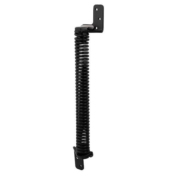 Prime-Line Self Closing Gate Spring, 10-1/2 In., Steel, Black, Adjustable 6 Pack - RG 18668