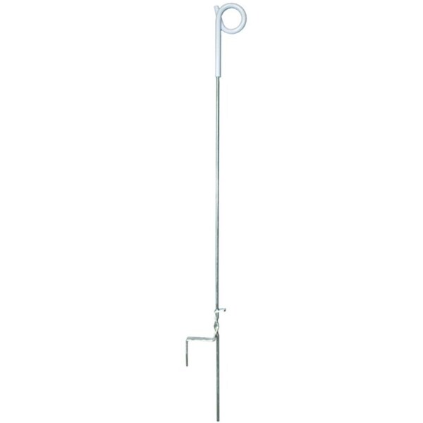 Zareba Zareba PTP39A Pigtail Step-In Fence Post, Plastic/Steel - PTP39A