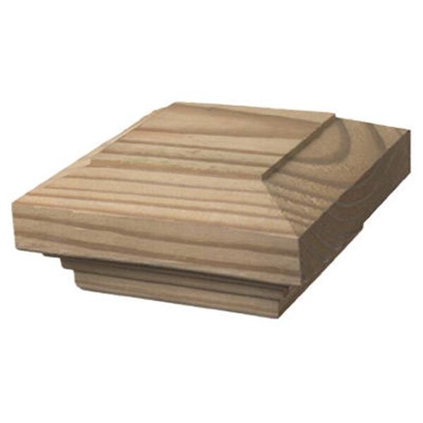 Pipers Pit 105701 6 x 6 Traditional Fancy Post Cap - PI878945