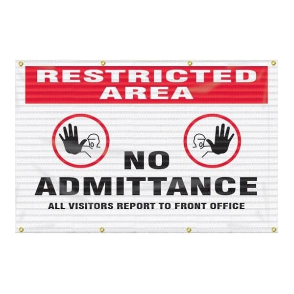 Accuform FENCEWRAP MESH GATE SCREENS FBW608 - FBW608
