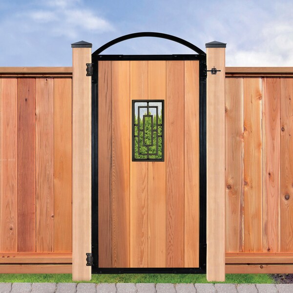 Nuvo Iron Rectangle Aluminum Wooden Gate Insert 17-1/4inh. x 8-5/8inw. Alum., 12PK - ACW57-EC-MP12