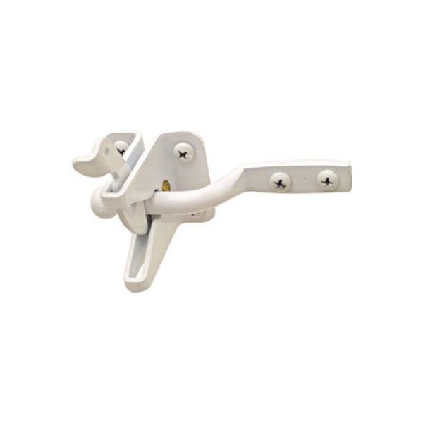 National Mfg/Spectrum Brands Hhi WHT Auto Gate Latch - N262-105