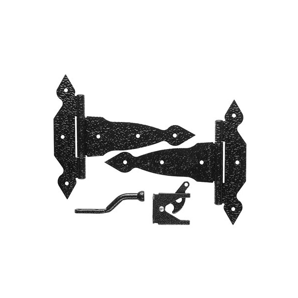 National Mfg/Spectrum Brands Hhi BLK Spear Gate Kit - N109-013