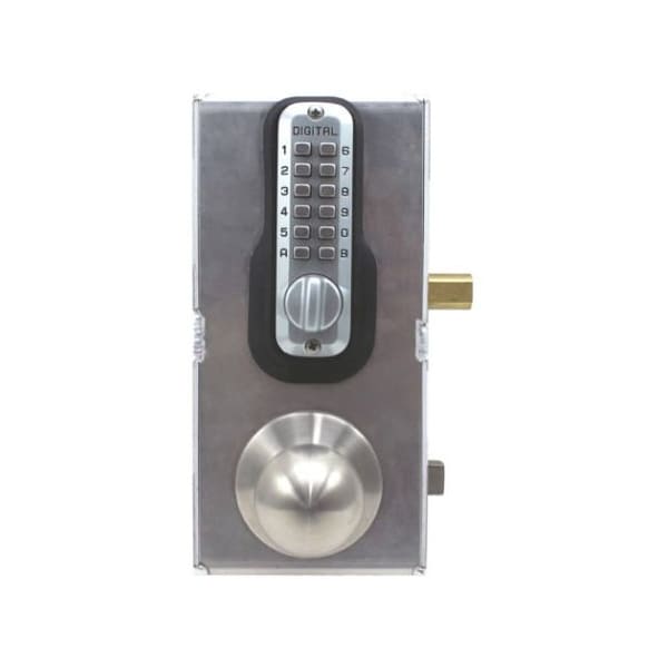 Lockey GB210 Gate Kit Knob Steel - GB210PLUSDC-K