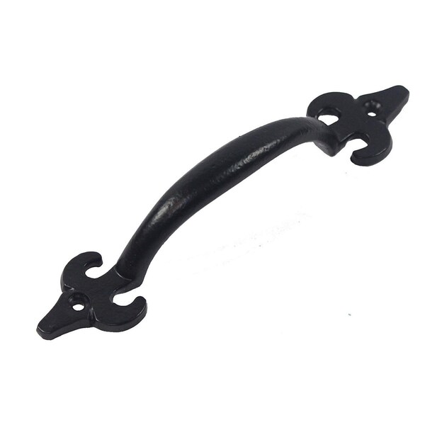 Nuvo Iron Bulk - BlackGalvanized Steel 18in Cane Bolt, 24PK - CBW-B-MP24