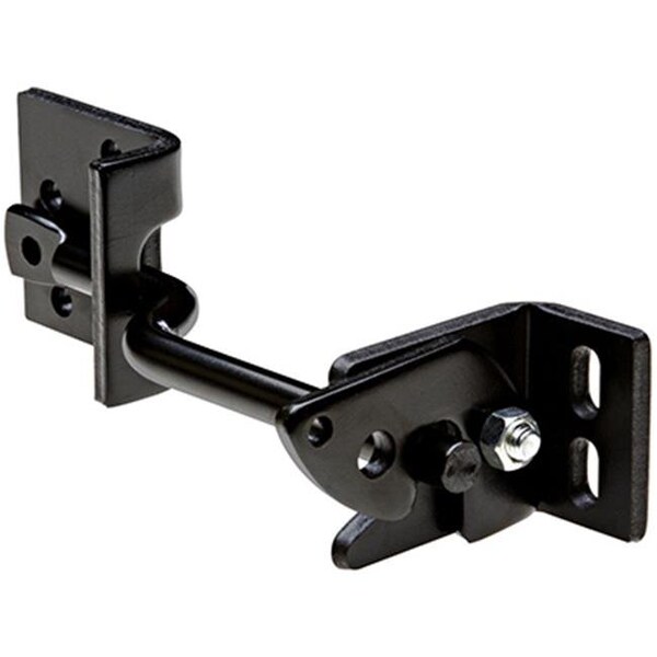 Eat-In N101-394 8 in. Black Heavy Duty Gate Latch - EA136076