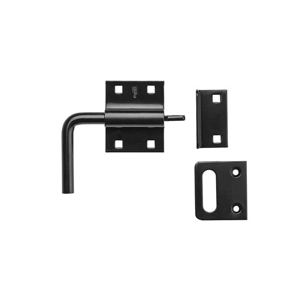 National Mfg/Spectrum Brands Hhi BLK Slide Bolt Latch - N100-056
