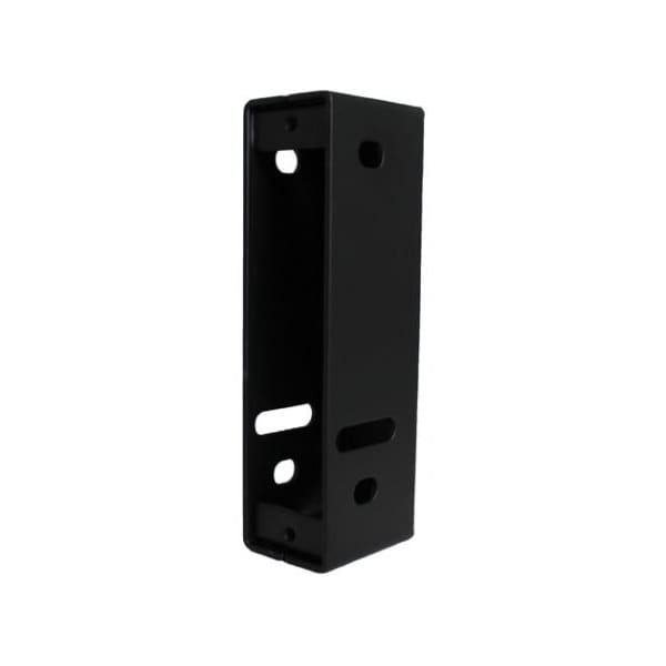 Lockey Add-A-Bolt Gate Box For Mounting M210 On Narrow Stile Gate W/ Drive In Deadbolt Black - GBADDABOLT-B