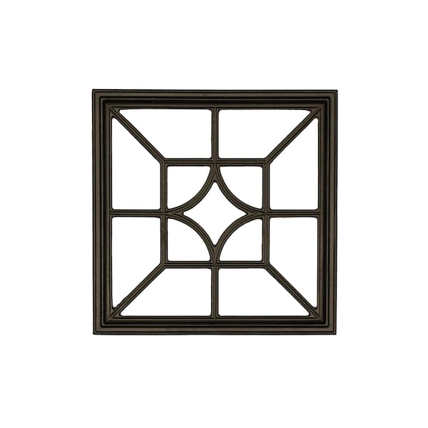 Nuvo Iron SQUARE/DIAMOND BLACK CAST ALUMINUM FENCE & GATE INSERT - ACW54-EC