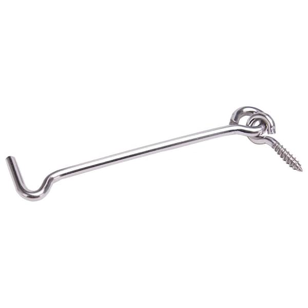 Prosource Gate Hook and Eye, 5/32 in Dia Wire, 4 in L, Steel - LR-419-PS