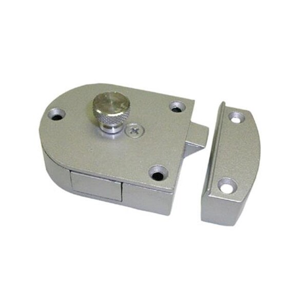 Knape & Vogt Knape & Vogt Kv0989 Alu Secret Gate Latch - Aluminum - KV0989 ALU