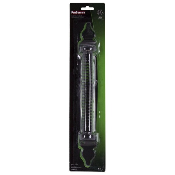 Prosource Gate Spring, 13-3/4 in L, Steel, Black Powder-Coated - 33197PKS-PS