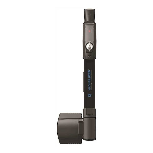 D&D Technologies Black Magnalatch Vertical Pull Magnetic Gate Latch 12 7/16in Height - ML3VPKA