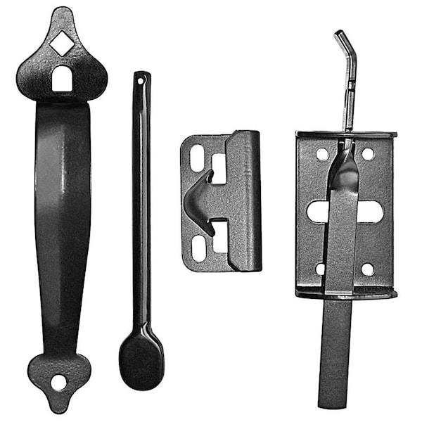 Nuvo Iron LATCH THUMB GALV STEEL BLK 6IN - TL6BLK/B