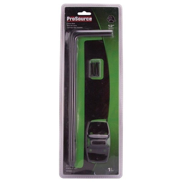 Prosource Cane Bolt, 1/2 in Bolt Head, 12 in L Bolt, Steel - 33181PKS-PS