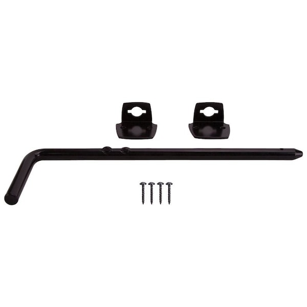 Prosource Cane Bolt, 1/2 in Bolt Head, 12 in L Bolt, Steel - 33181PKS-PS