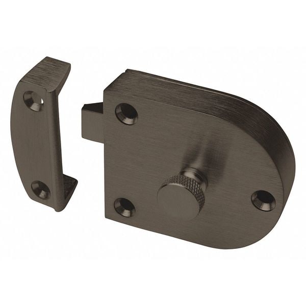 Rockwood Gate Latch, 2-1/16 In W, Oil Rubbed Bronze - 602.10B