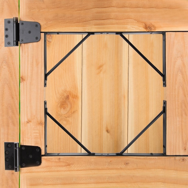 National Hardware National Hardware 3.74 in. L Black Steel Anti-Sag Gate Kit 1 pk - N109-060