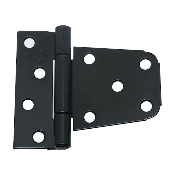 National Hardware National Hardware 3.5 in. L Black Steel Extra Heavy Gate Hinge 2 pk - N220-129