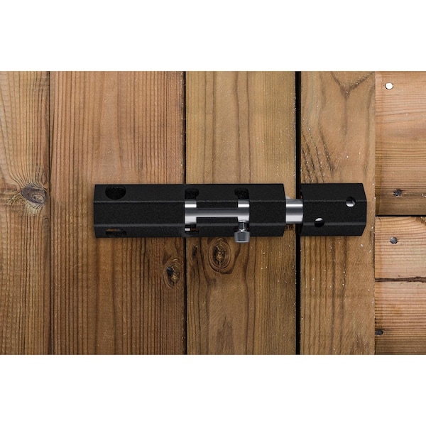 National Hardware National Hardware 1.62 in. H X 3.54 in. W X 6 in. L Zinc-Plated Steel Slide Bolt Gate Latch - N166-001