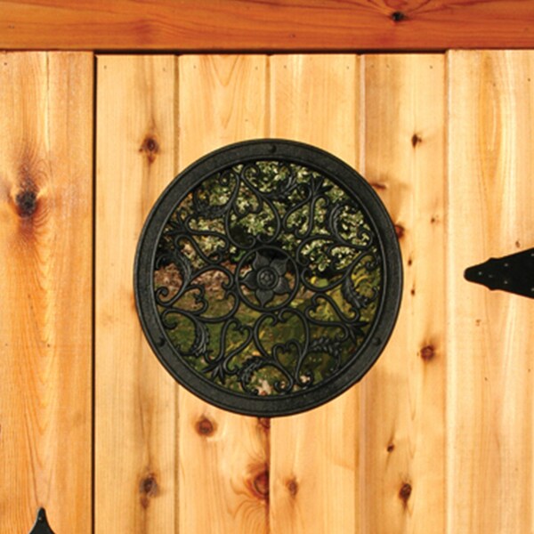 Nuvo Iron Round Wooden Gate Insert 15inDia., 12PK - ACW55-EC-MP12