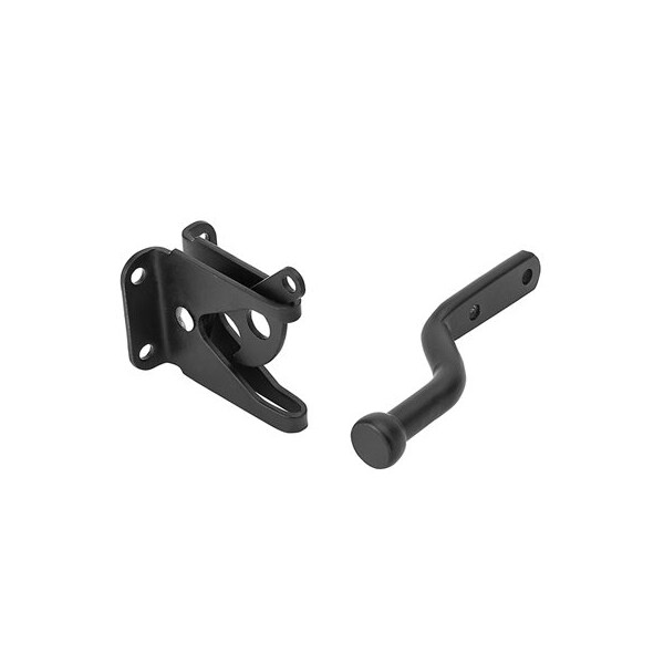 National Mfg/Spectrum Brands Hhi Matte BLK Gate Latch - N109-020