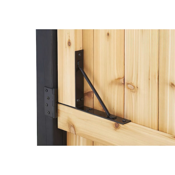 Onward 11 78inch 303 mm x 7 34inch 197 mm Gate Bracket Kit, Black - GK1