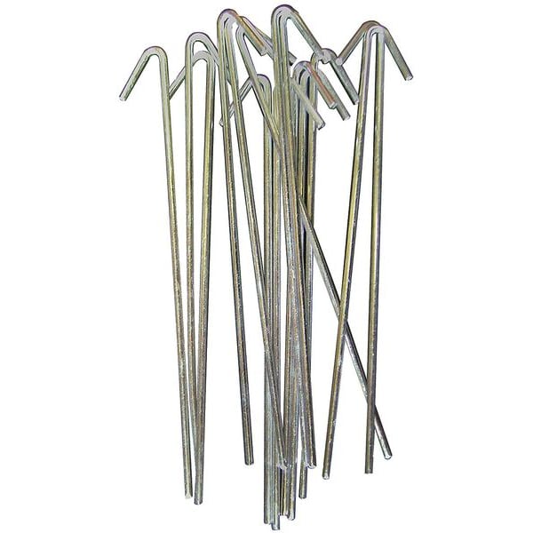 Zoro Select Chain Link Ties, Aluminum, 8-1/4 InH, PK100 - 4LVH6