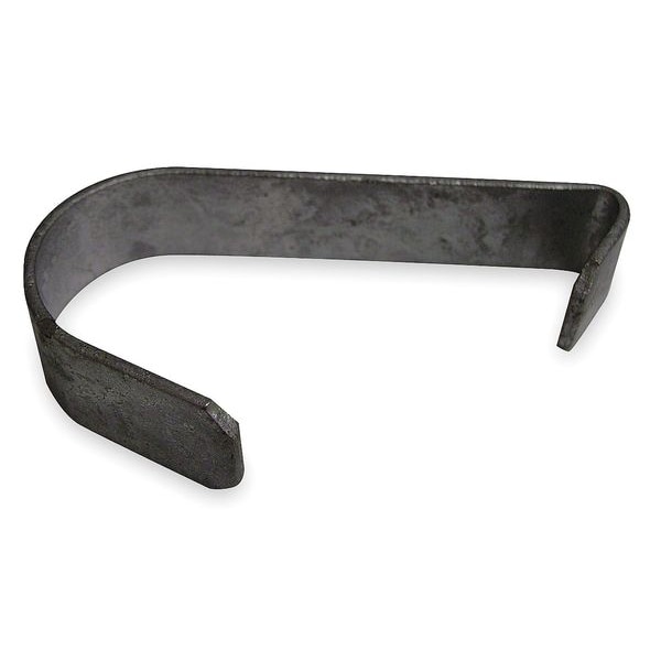 Zoro Select Gate Clip, Steel, Fits 1-3/8 In Dia. - 4LVG8