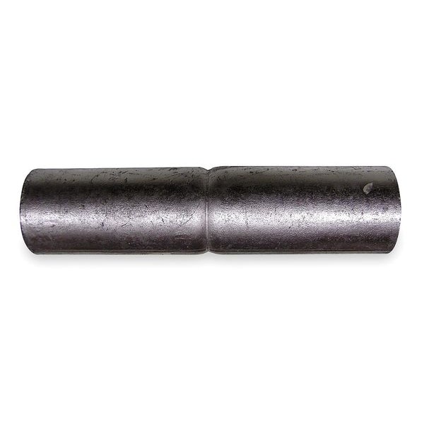 Zoro Select Top Rail Sleeve, Steel, 1-5/8 In Dia. - 4LVJ8