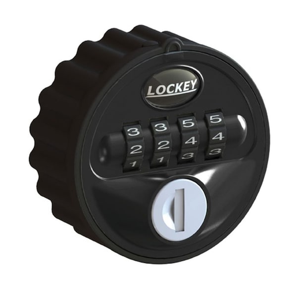 Lockey Usa Lockey Mechanical Combination Cam Lock Black Finish - MC728-B