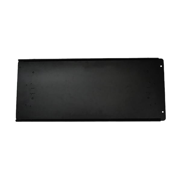 Lockey Usa 12in Panic/Exit Device Shield, Lockey PB1100, PB2500, Detex, Black - PS3X1BLACK12