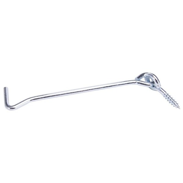Prosource Gate Hook and Eye, 3/16 in Dia Wire, 6 in L, Steel - LR-420-PS