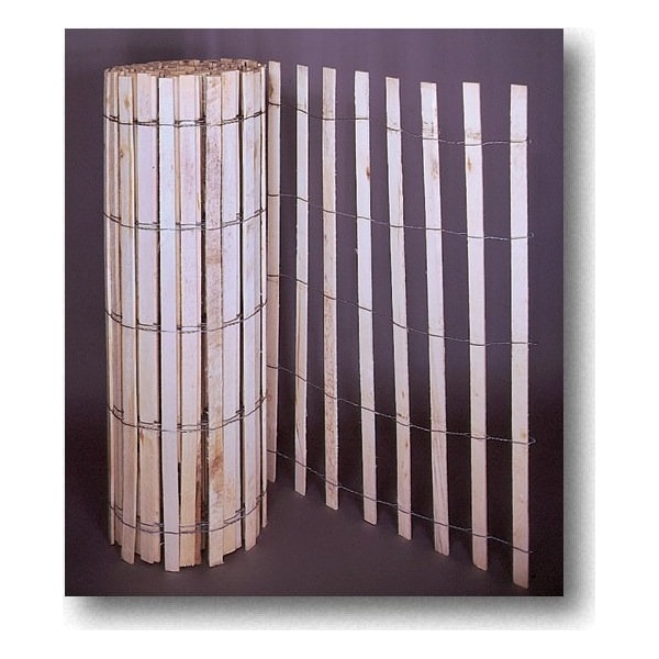 Mutual Industries 4 X 50 Natural Wood Snow/Sand Fence - 14910-9-48