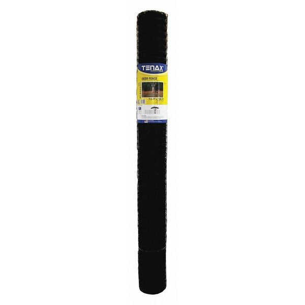 Tenax Deer Fence, Premium, 7.5ft. x 100 ft. Black - 1A120386