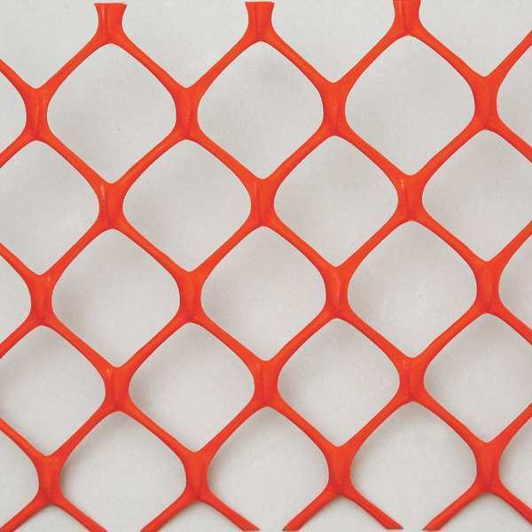 Tenax Safety Fence, 4 ft. H, Orange, 50 ft. L - 64090204