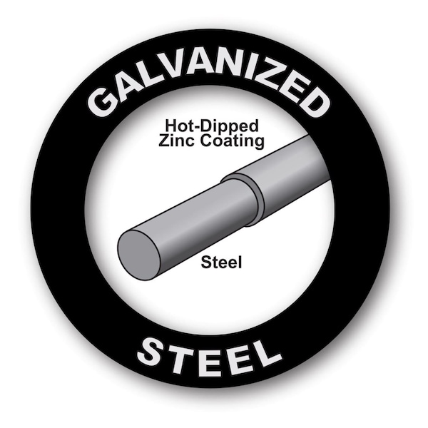 Garden Zone Garden Craft 48 in. H X 50 ft. L Steel Welded Wire Fence 2x3 in. - 034850