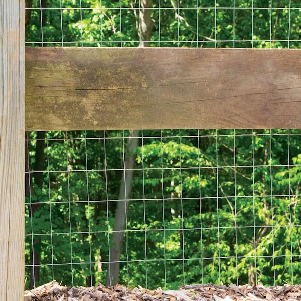Garden Zone Garden Craft 48 in. H X 50 ft. L Steel Welded Wire Fence 2x3 in. - 034850