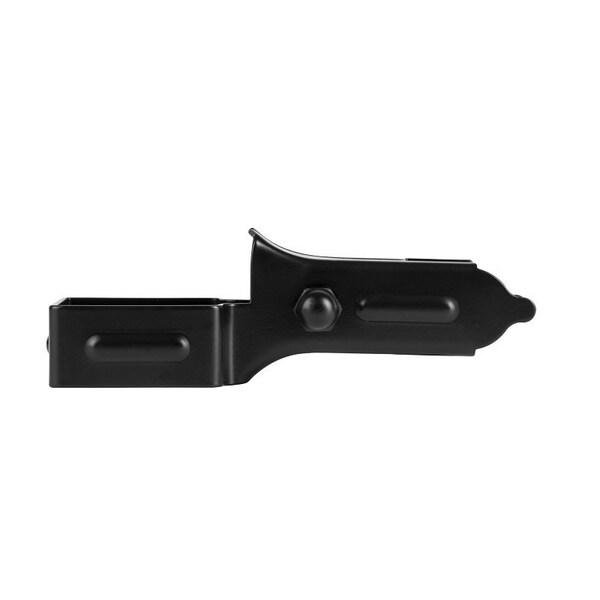 Nuvo Iron Universal Bracket, Steel, Textured Black, Galvanized, For: Fence Panels - BU04RTXB