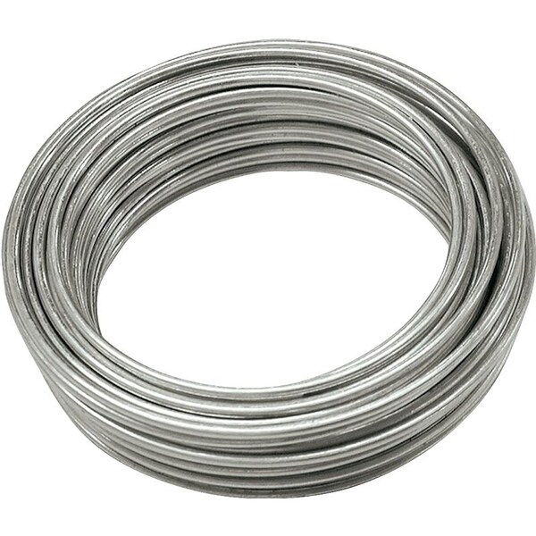 Hillman Utility Wire, 25 ft L, 16, Galvanized Steel - 50130