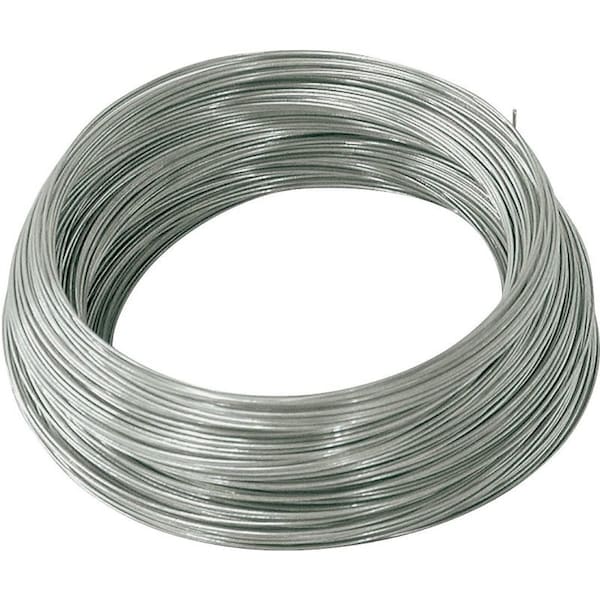 Hillman Utility Wire, 250 ft L, 24, Galvanized Steel - 50137