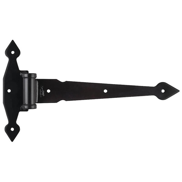 Homepage 13 in. Spear Heavy Duty T & Gate - Hinge - Black - HO3122399