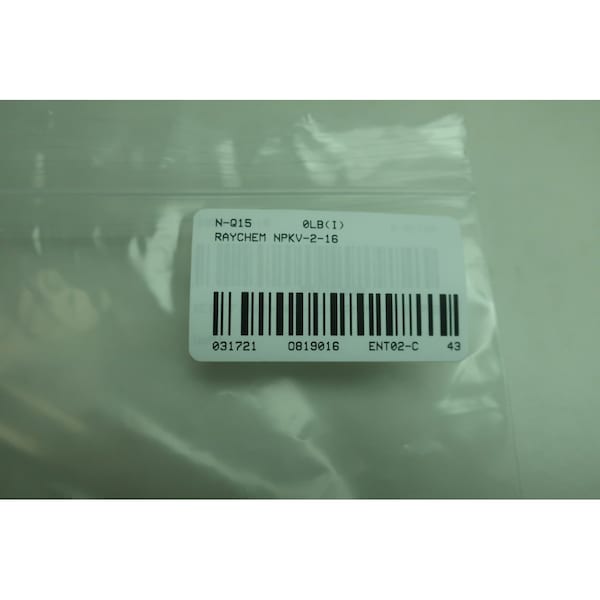 Kit de empalme para planta nuclear Raychem 2/c 0.06-0.12in - NPKV-2-16