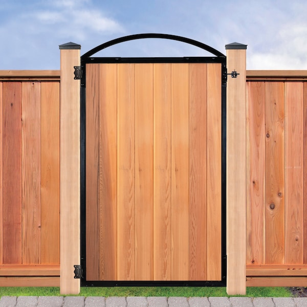 Nuvo Iron PRO GATE FRAME FOR A 47 in WIDE OPENING WITH REMOVABLE ARCH - PRO8