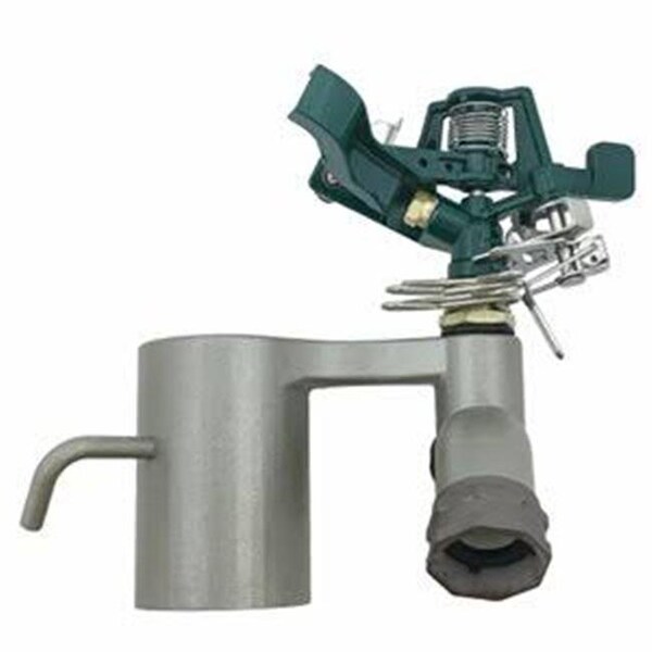 Pipers Pit T-Post Fence Impact Sprinkler; Zinc - PI563665